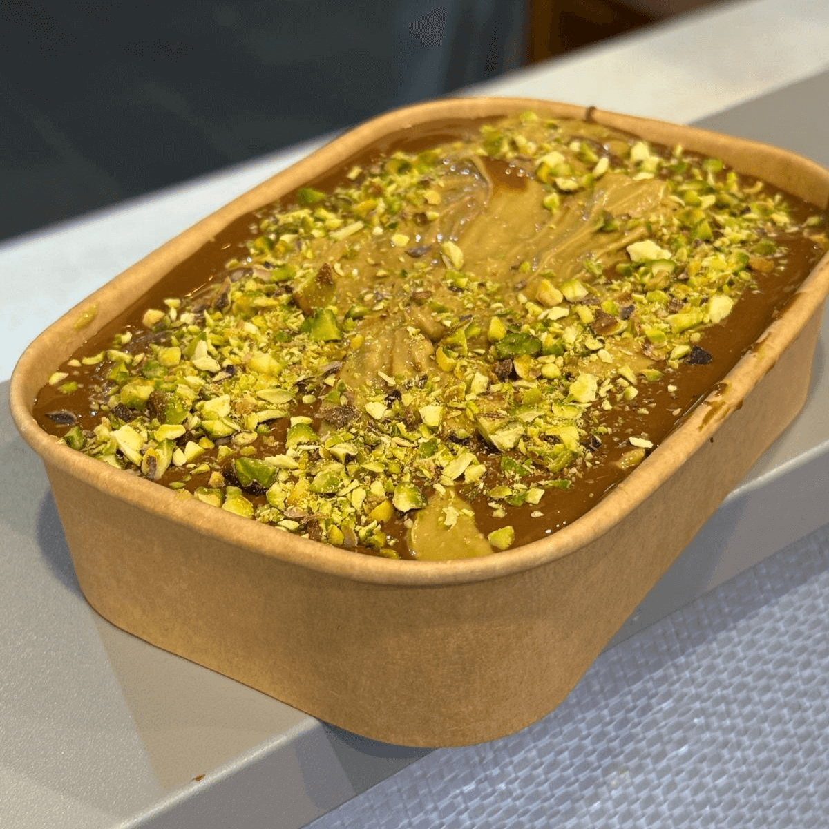 Kunafa Brownie Tray